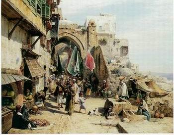 unknow artist Arab or Arabic people and life. Orientalism oil paintings 34